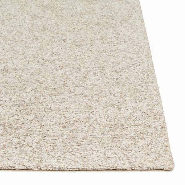 Flachgewebter Teppich Mist Gelb - 200 x 280 cm