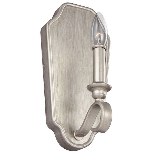 Wandleuchte CANDELA 5 Grau - Silber - Metall - 14 x 30 x 13 cm
