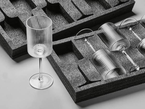 Weingläser LINJE 6er-Set Glas - 7 x 21 x 7 cm