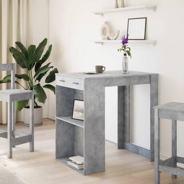 Bartisch XT4515 Grau - Holzwerkstoff - 70 x 104 x 102 cm