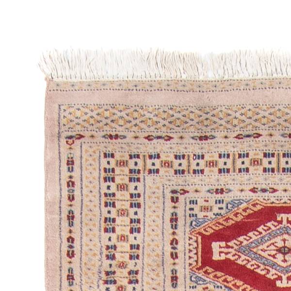 Handgeknüpft Kurzflorteppiche Rot - Wolle - 90 x 1 x 315 cm