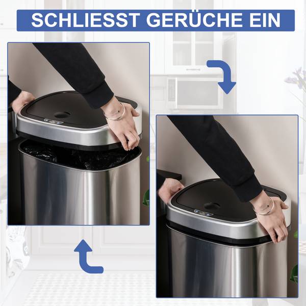 Automatik Mülleimer 851-011V01 30 x 57 cm