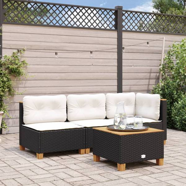 Gartensofa 3033227-3 Schwarz