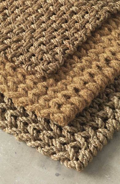 Teppich 10600 Braun - Naturfaser - 60 x 2 x 120 cm