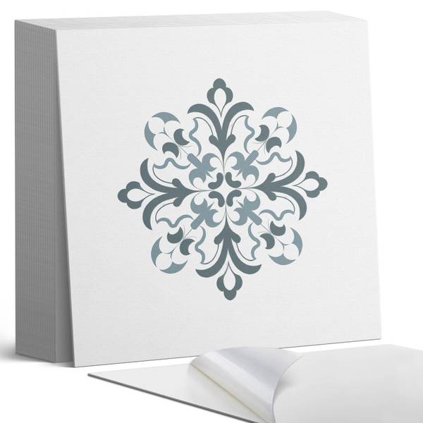Vinylfliese SymBlumen 20er-Set 20 x 20 cm