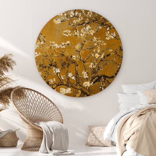 BILD Mandelblüte 150 x 150 cm