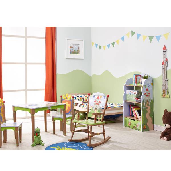 Kinder spielen Tisch TD-11837A1 Grün - Massivholz - 60 x 56 x 72 cm
