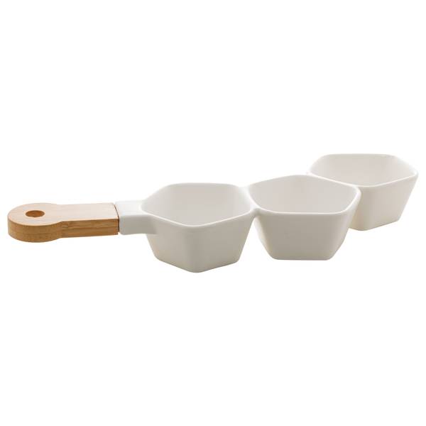 Porcelaine Appetizer Kleine aufgesetzte Weiß