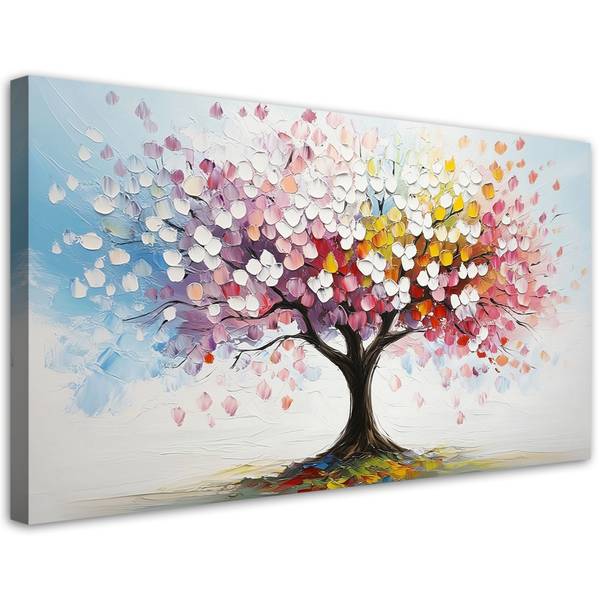 Canvas schilderij Bomen 120 x 60 cm