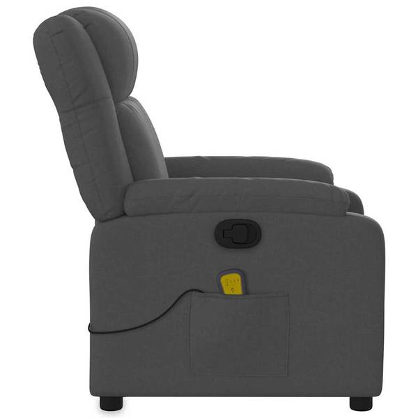 Massagesessel 3032438 Dunkelgrau - Grau