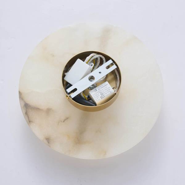 Wandleuchte Lunéa Gold - Metall - 25 x 25 x 9 cm