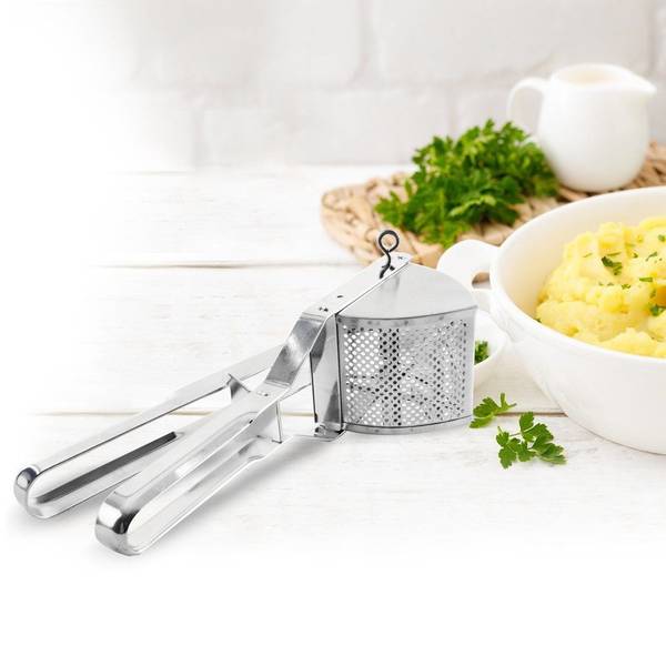Kartoffelpresse 143118 Silber - Metall - 12 x 10 x 30 cm
