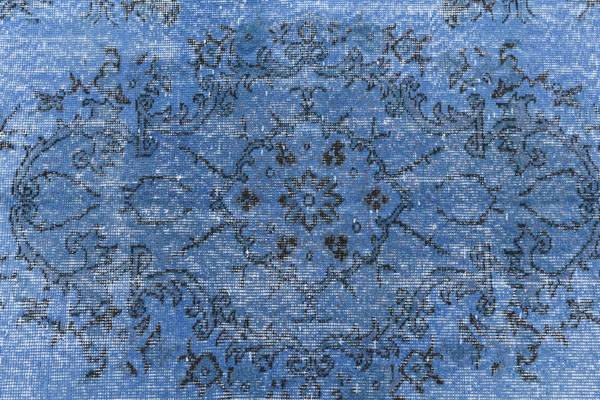 Tapis Ultra Vintage CCCXCIII Bleu - Laine - 165 x 1 x 274 cm