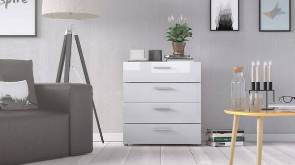 Ladekast Petra bruin - eikenhouten look