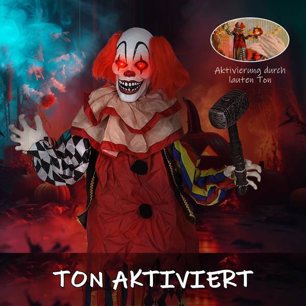 Halloween Dekoration 84J-102V00RD Metall - 18 x 173 x 90 cm