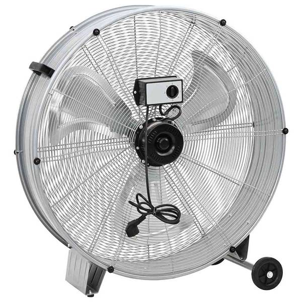 Trommelventilator M767270 Silber - Metall - 37 x 82 x 79 cm