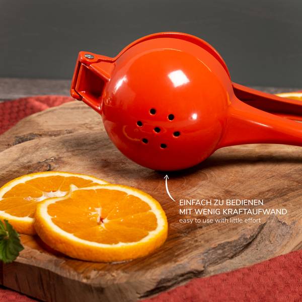 Orangenpresse 14167 Orange - Metall - 23 x 7 x 9 cm