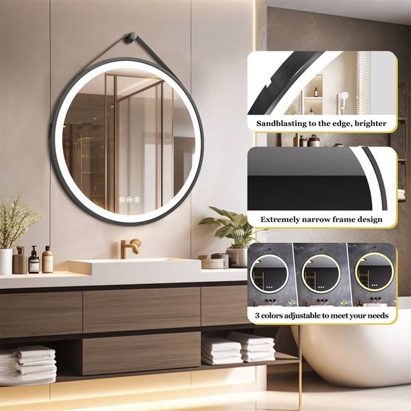 Badzimmerspigel LED Touch beschlagfrei 60 x 60 cm