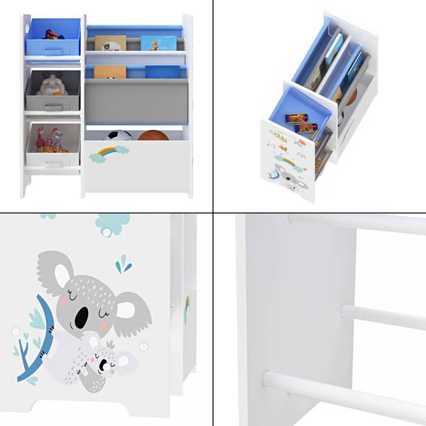 Kinderregal Vimianzo Blau