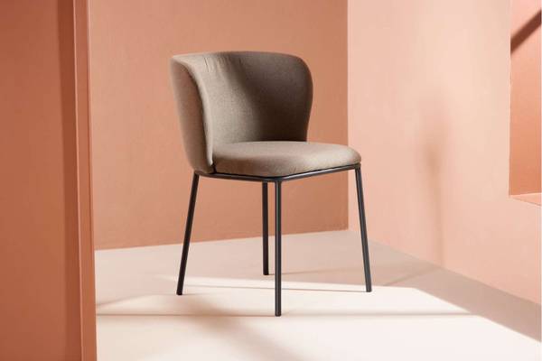 Polsterstühle Edina (2er-Set) Braun