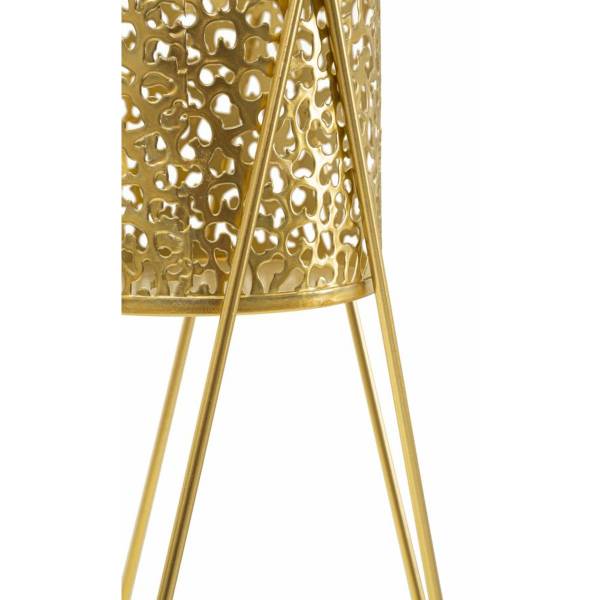 Vazen en plantenpotten VK8681847 2er-Set goud - ijzer - 21 x 46 x 20 cm