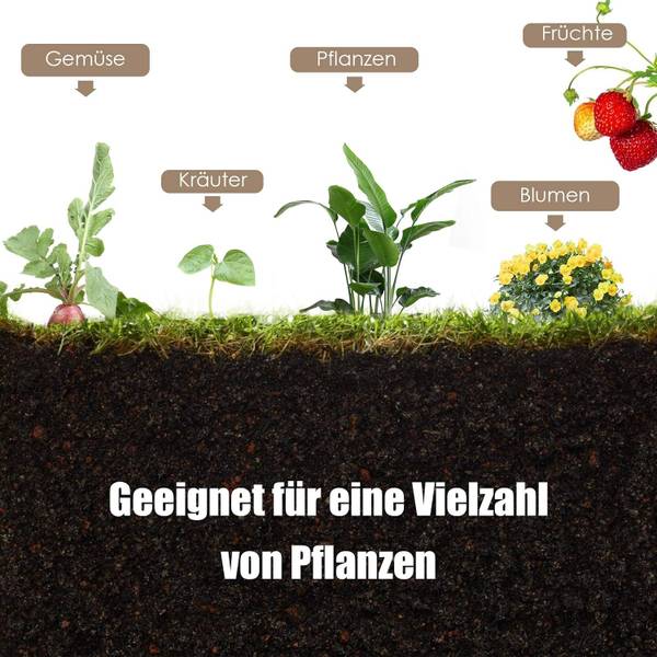 Verhoogd bed SF6539ZMNL bruin - plaatmateriaal op houtbasis - 44 x 51 x 120 cm