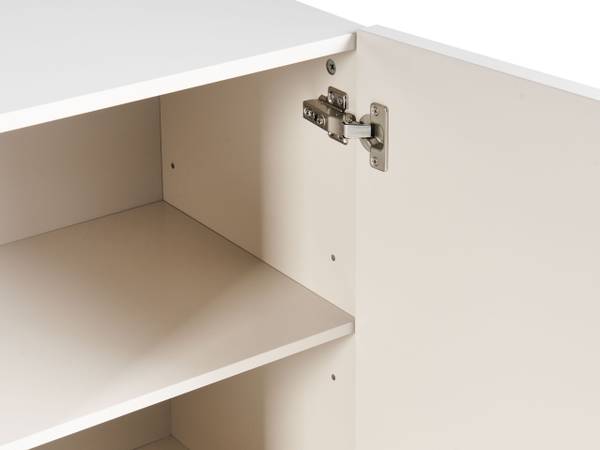 Sideboard CLUNES Beige - Bambus - 160 x 75 x 38 cm