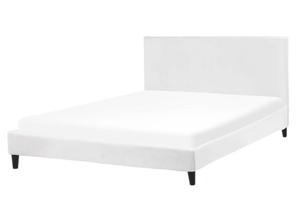 Doppelbett FITOU Braun - Weiß - Breite: 170 cm