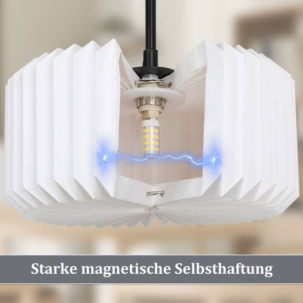 Pendelleuchte Paziel Weiß