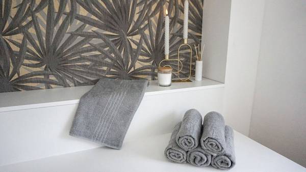 Handtücher 00000457 6er-Set Grau