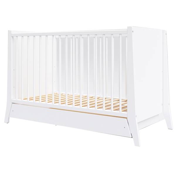 Mitwachsendes Babybett Weiß