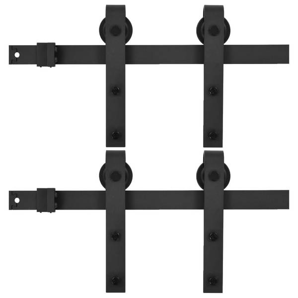 Schiebe-Beschlag 3005840-4 (2er Set) 100 x 200 cm
