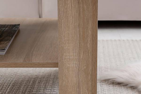 Couchtisch NOEMI Wohnzimmertisch Braun - Holzwerkstoff - 60 x 42 x 60 cm