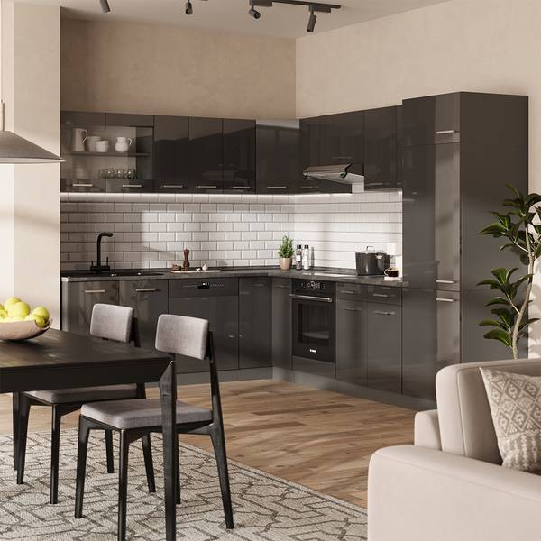 Küchenfront R-Line 29217 Holzwerkstoff - 60 x 196 x 2 cm