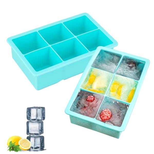 Eiswürfelform 48488 (2er-Set) Türkis - Kunststoff - 15 x 5 x 10 cm