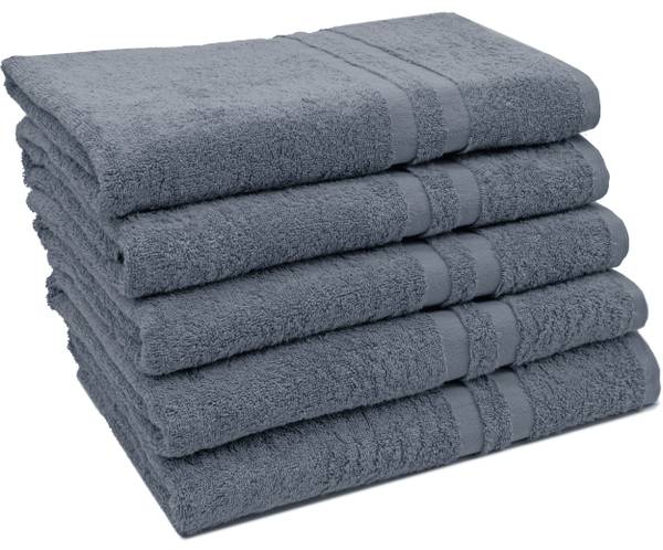 Duschtücher 00000134 5er-Set Grau