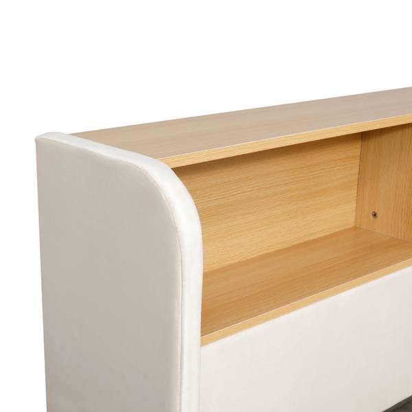 Einzelbett K-1621 Beige - 160 x 215 cm