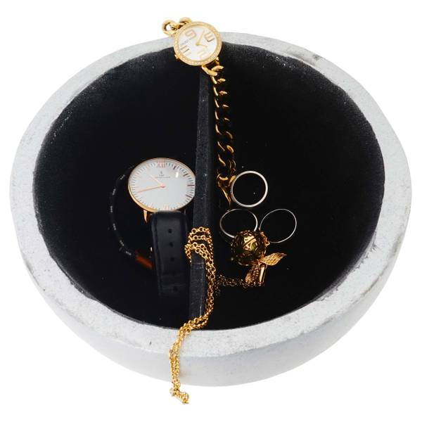 Decoratief figuurtje appel zilver - polyresin - 19 x 21 x 19 cm