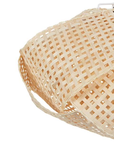Hanglamp HALIL blauw - bruin - bamboe - 45 x 115 x 45 cm