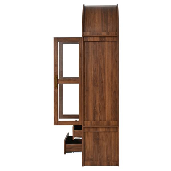 Hochschrank Astraios Ⅱ Walnuss