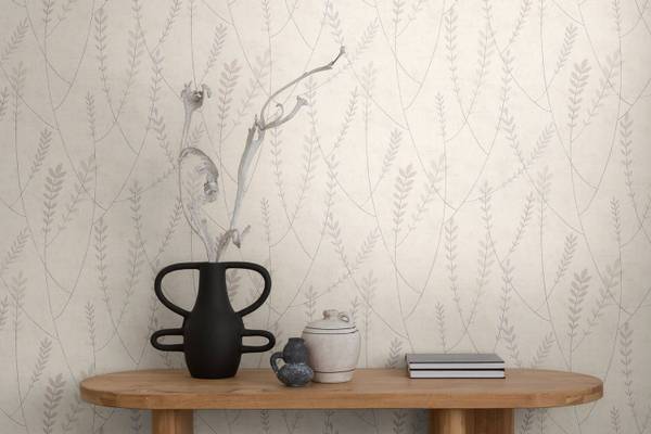 Vliestapete 791464-GU Grau - Kunststoff - 53 x 1 x 1005 cm