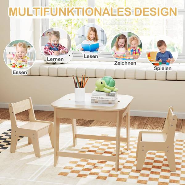 Kindersitzgruppe TK32326(3-tlg.) Braun