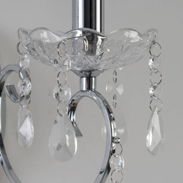 Wandleuchte Pavia Silber