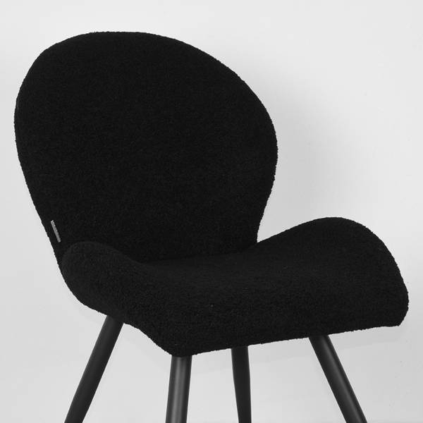 Esszimmerstühle SKY 2er-Set Schwarz - Kunststoff - 64 x 87 x 51 cm