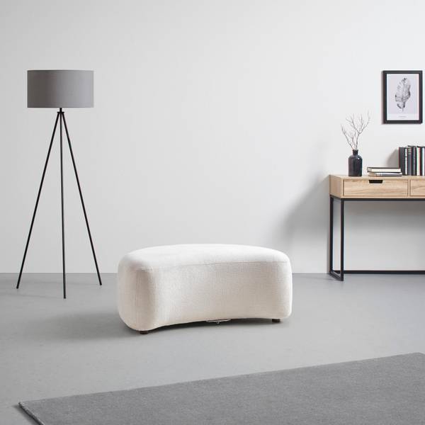 Hocker LEONAS HOCKER Beige - Textil - 102 x 42 x 66 cm