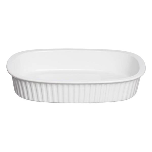Auflaufformen-Set Bianco 2-teilig Weiß - Porzellan - 2 x 2 x 2 cm
