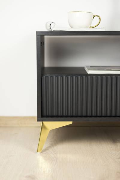Meubelpoot Star goud - Hoogte: 10 cm