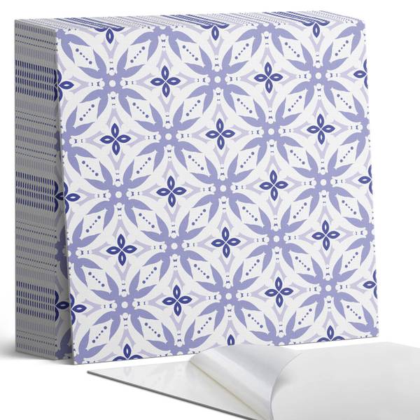 Vinylfliese GeoBlumen 20er-Set 20 x 20 cm