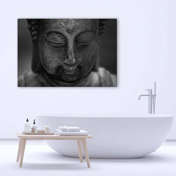 Wandbilder Buddha Zen Spa Feng Shui 60 x 40 x 2 cm
