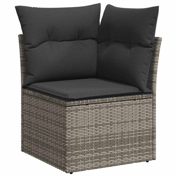 Tuin Bankstel 3036441-4 (8-delig) grijs - staal - 62 x 69 x 62 cm